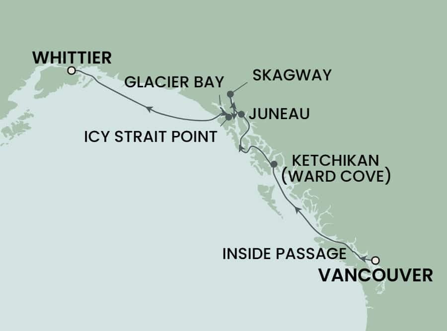 7 nights Alaskan cruise on Norwegian Jade
from ๐จ๐ฆ Vancouver to ๐บ๐ธ Whittier