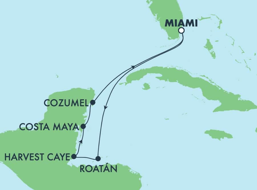 7 nights Caribbean cruise on Norwegian Luna
from ๐บ๐ธ Miami