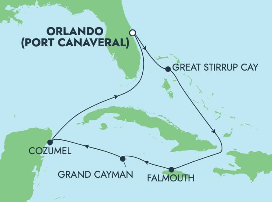 7 nights Caribbean cruise on Norwegian Aqua
from ๐บ๐ธ Cape Canaveral