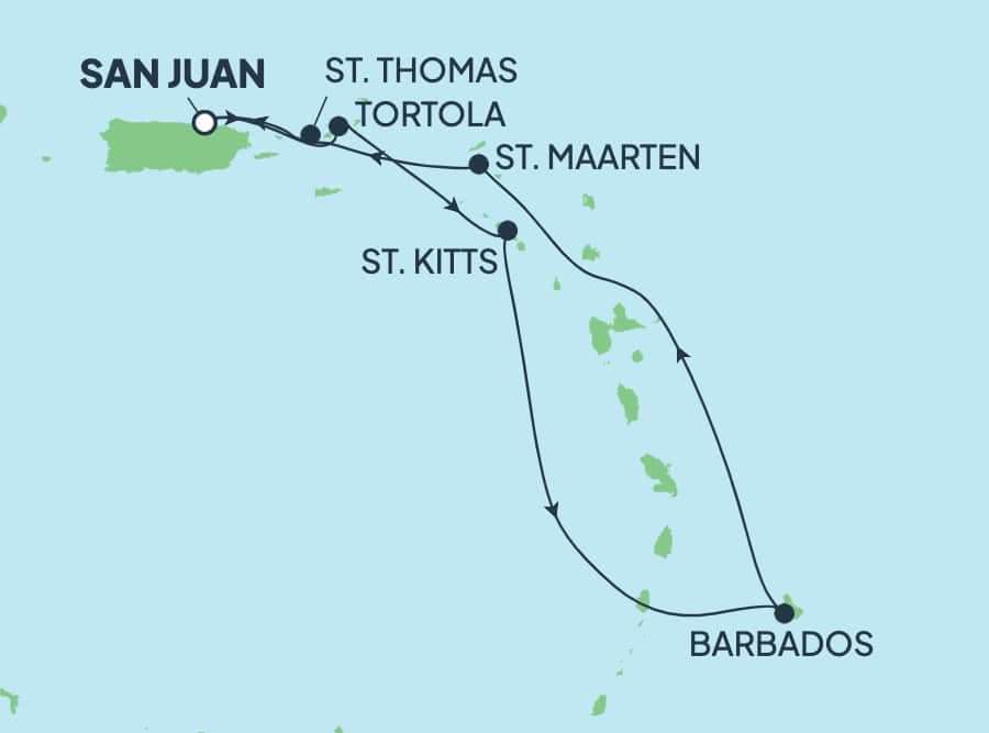 7 nights Caribbean cruise on Norwegian Prima
from ๐ต๐ท San Juan