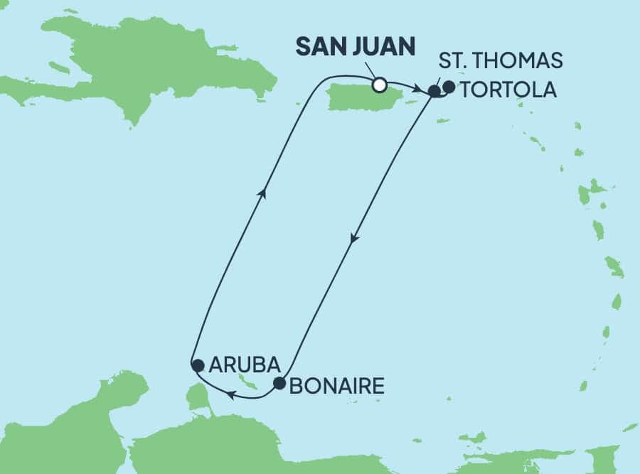 7 nights Caribbean cruise on Norwegian Prima
from ๐ต๐ท San Juan