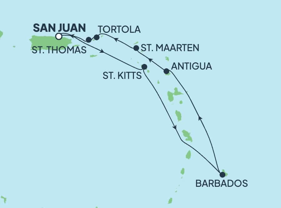 7 nights Caribbean cruise on Norwegian Prima
from ๐ต๐ท San Juan