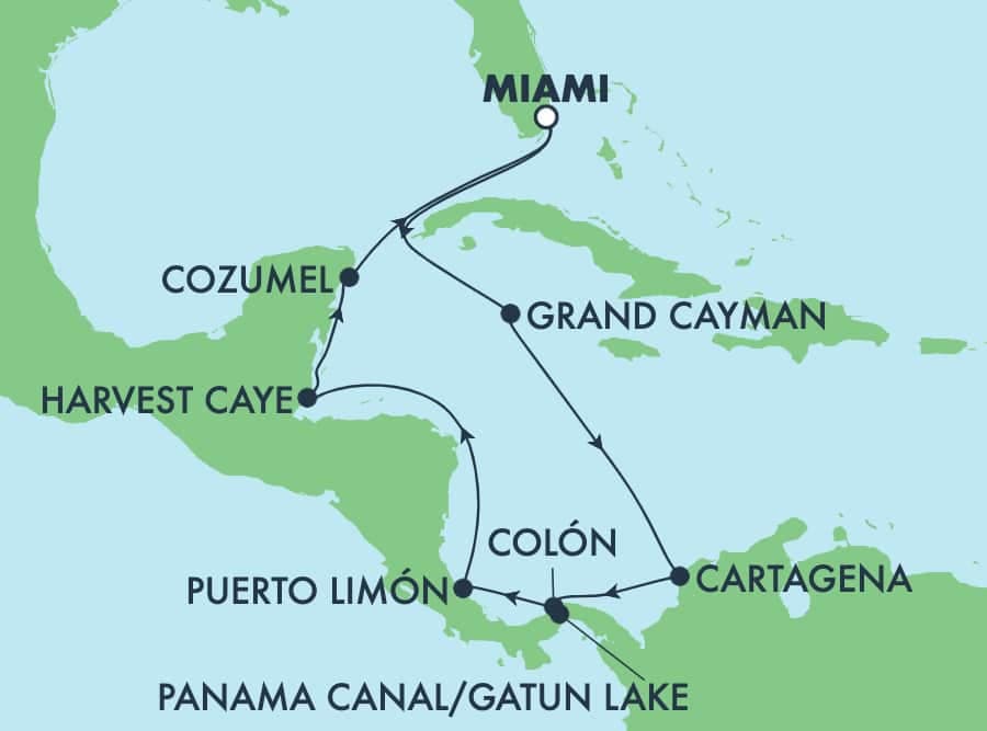 11 nights Panama canal cruise on Norwegian Jewel
from ๐บ๐ธ Miami