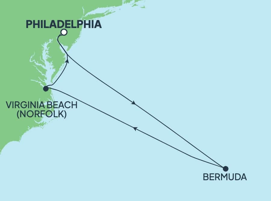 7 nights Bermuda cruise on Norwegian Pearl
from ๐บ๐ธ Philadelphia