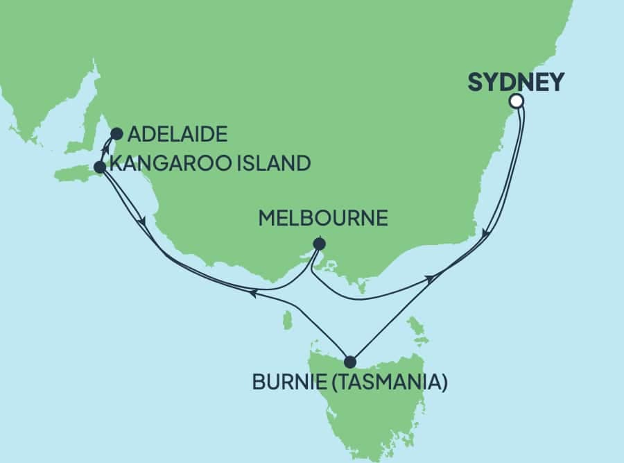 11 nights Australian cruise on Norwegian Spirit
from ๐ฆ๐บ Sydney