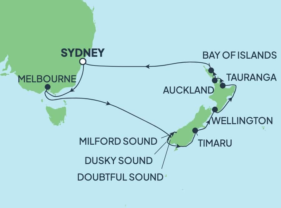 14 nights Australian cruise on Norwegian Spirit
from ๐ฆ๐บ Sydney