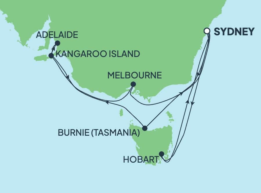 15 nights Australian cruise on Norwegian Spirit
from ๐ฆ๐บ Sydney