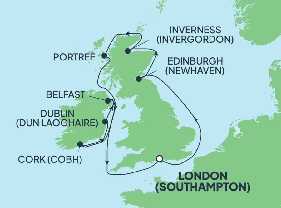 10 nights North European cruise on Norwegian Star
from ๐ฌ๐ง Southampton