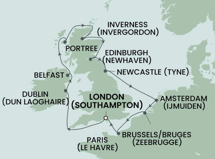 11 nights North European cruise on Norwegian Star
from ๐ฌ๐ง Southampton