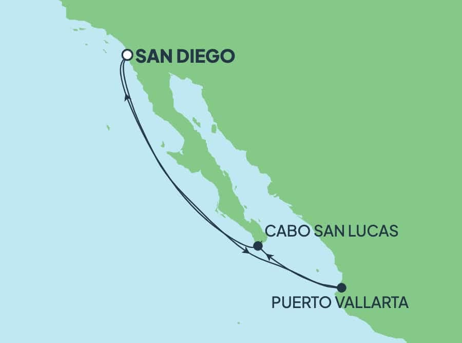 6 nights Mexican cruise on Norwegian Star
from ๐บ๐ธ San Diego